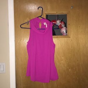 Laundry by Shelli Segal fuschia tank